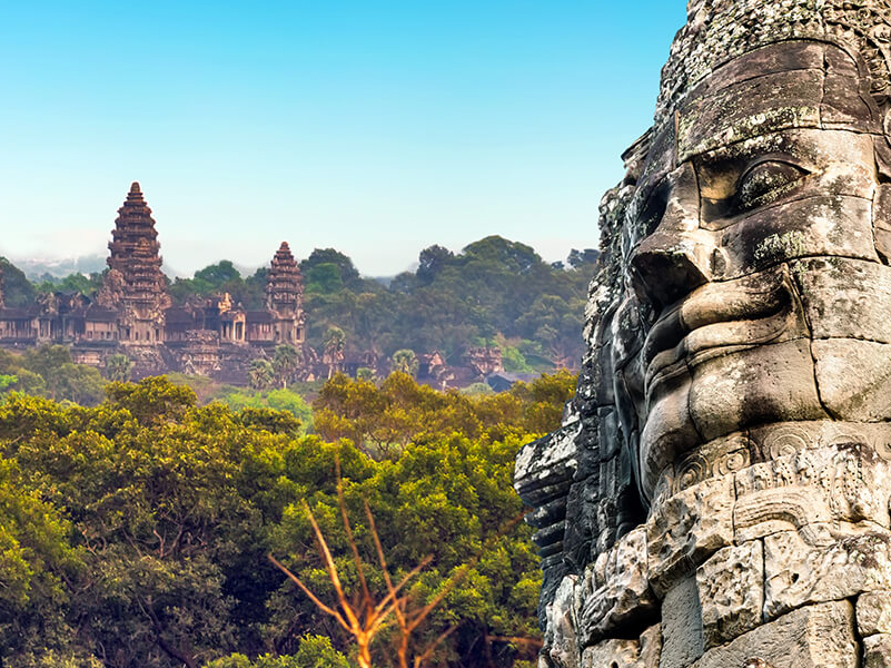 Für Viele Grund einer Kambodscha Reise: das mystische Angkor Wat