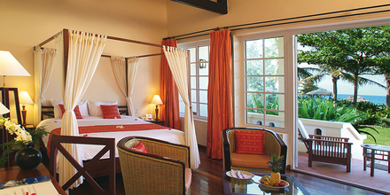 Originell gestaltete Zimmer im Hotel Victoria Hoi An, nahe dem Unesco Welterbestädtchen Hoi An
