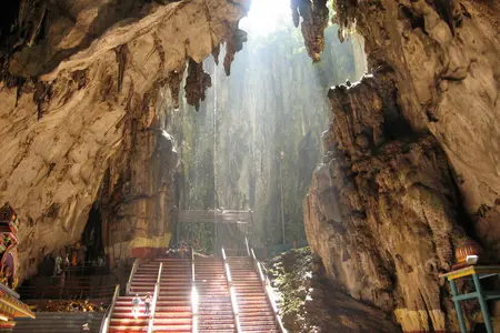 Besuch der Batu Caves während der Malaysia Reise