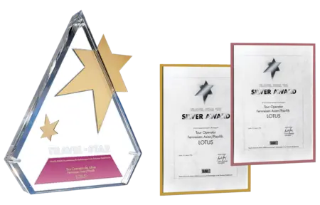 Auszeichnungen Lotus Reisen Travel Awards
