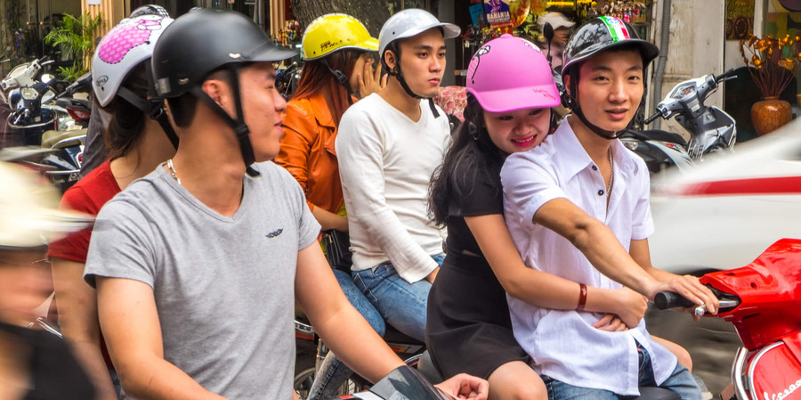 Verhaltensregeln in Vietnam: Vorsicht beim chaotischen Verkehr