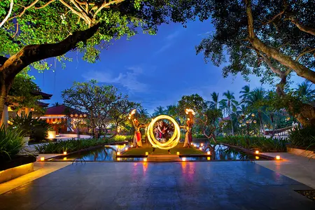 Balinesische Tanzvorführung im The Laguna Resort & Spa, Nusa Dua