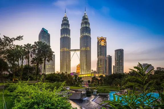 Kuala Lumpur mit Petronas Twin Towers: Teil der Malaysia Reise