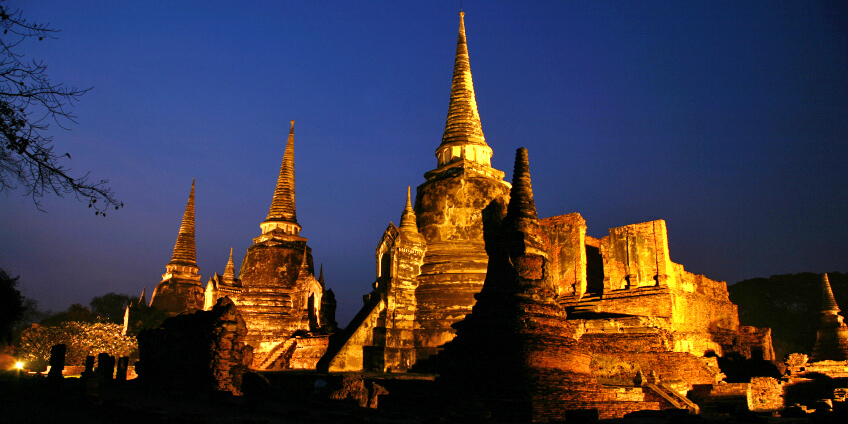 Highlight auf einer Thailand Rundreise: die Ruinen von Ayutthaya