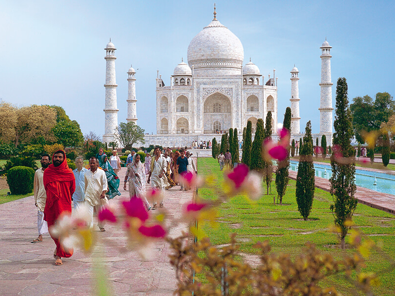 Höhepunkt jeder Indien Reise: Taj Mahal in Agra