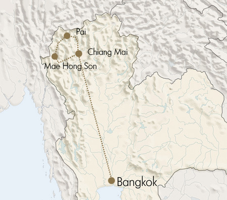 Rundreise Bangkok - Chiang Mai - Pai - Mae Hong Son