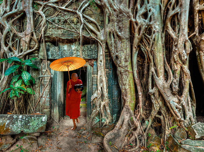 Auch das gehört bei Kambodscha Ferien dazu: andere Religionen kennenlernen