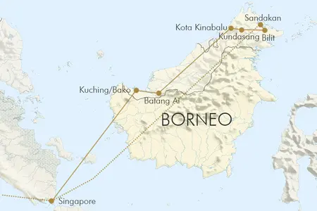 Borneo Rundreise
