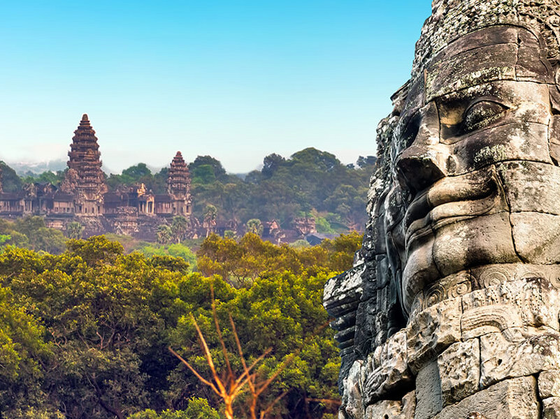 Für Viele Grund einer Kambodscha Reise: das mystische Angkor Wat