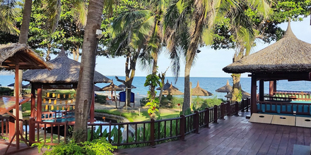 Hotel Blue Ocean: hervorragende Strandlage am schönsten Abschnitt des Mui Ne Strandes