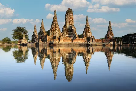 Kulturreise Thailand - Ruinen des alten Königreichs Ayutthaya