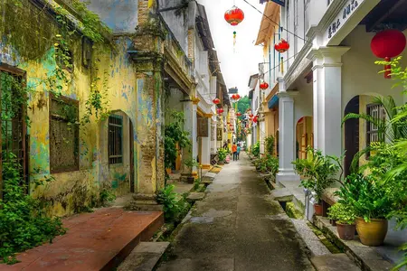 Malaysia Rundreise: Bummel durch Gassen von Ipoh