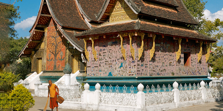 Ein Muss auf jeder Laos Rundreise: die Königsstadt Luang Prabang