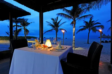 Stimmungsvolles Abendessen im Hotel Boutique Hoi An, Vietnam