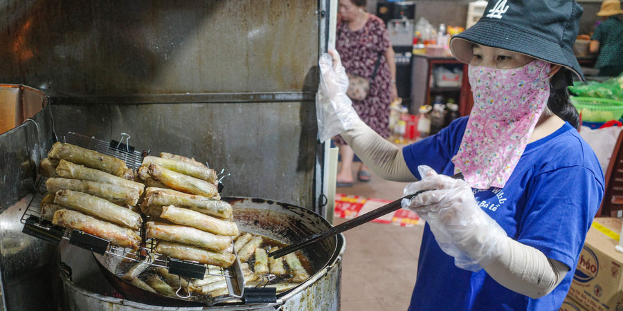 Vietnamesische Küche: Frühlingsrollen mit diversen Füllungen