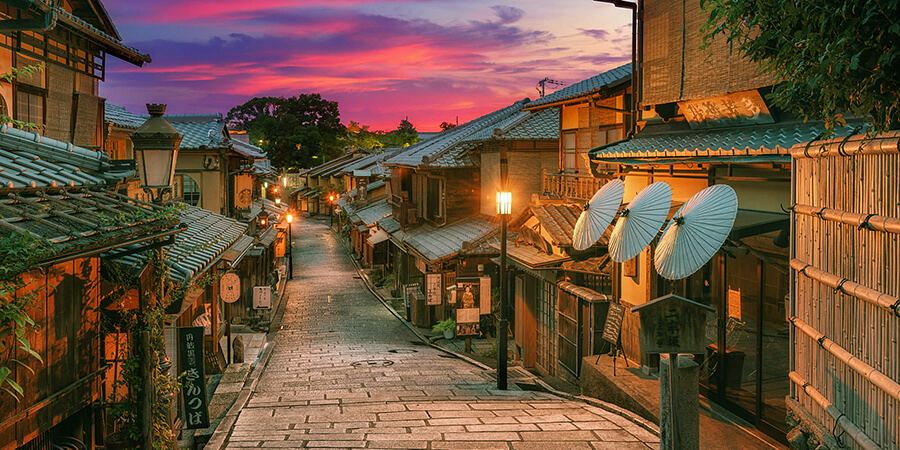 Ein Muss auf allen Japan Reisen: die alte Kaiserstadt Kyoto