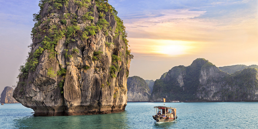 Unvergleichliche Naturschönheit: Halong Bucht Vietnam
