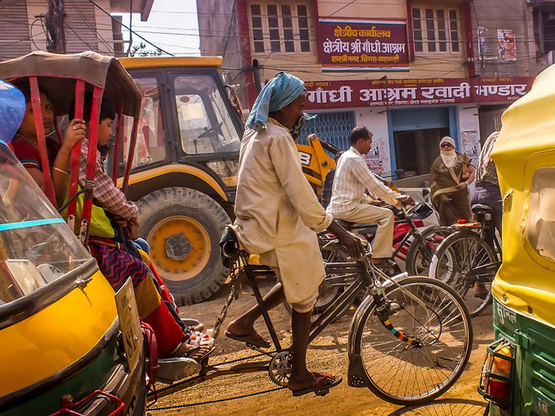 Kunterbuntes lebhaftes Alt-Delhi als Auftakt Ihrer Indien Ferien