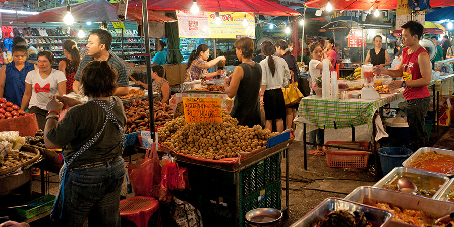 Nord Thailand Rundreise mit Nachtmarkt in Chiang Mai
