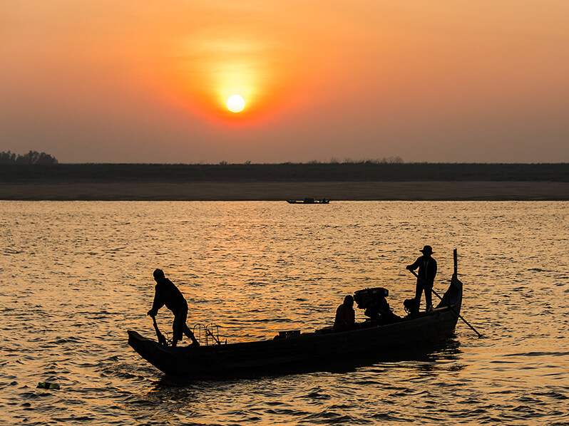 Kombinieren Sie Ihre Kambodscha Rundreise mit einer Flussfahrt auf dem Mekong