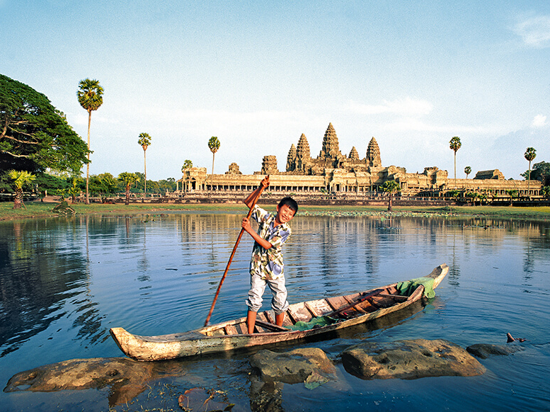 Einstige Hochkultur der Khmer: Angkor Wat