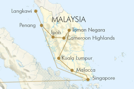 Rundreise Malaysia