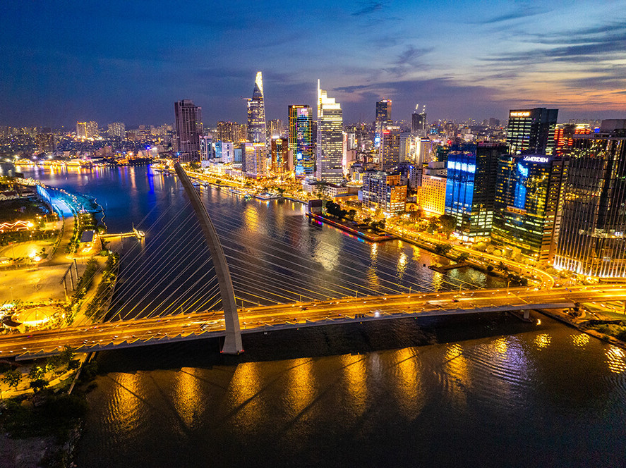 Das geschäftige Ho Chi Minh City, ehemals Saigon, zählt zu den Top Sehenswürdigkeiten in Vietnam