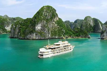 Das Boutique Schiff Bhaya Soul mit nur 20 Kabinen für eine unvergessliche Kreuzfahrt in der Halong Bucht