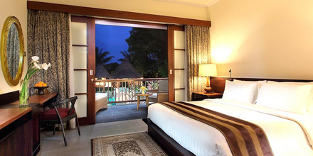 Komfortable Zimmer im Hotel Griya Santrian für gelungene Bali Ferien
