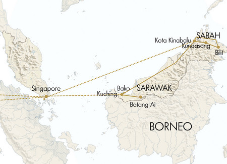 Borneo Rundreise