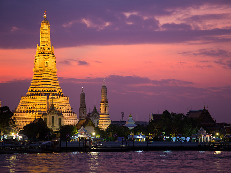 Idealer Startpunkt für Thailand Rundreisen: Bangkok mit seinen vielen Tempeln
