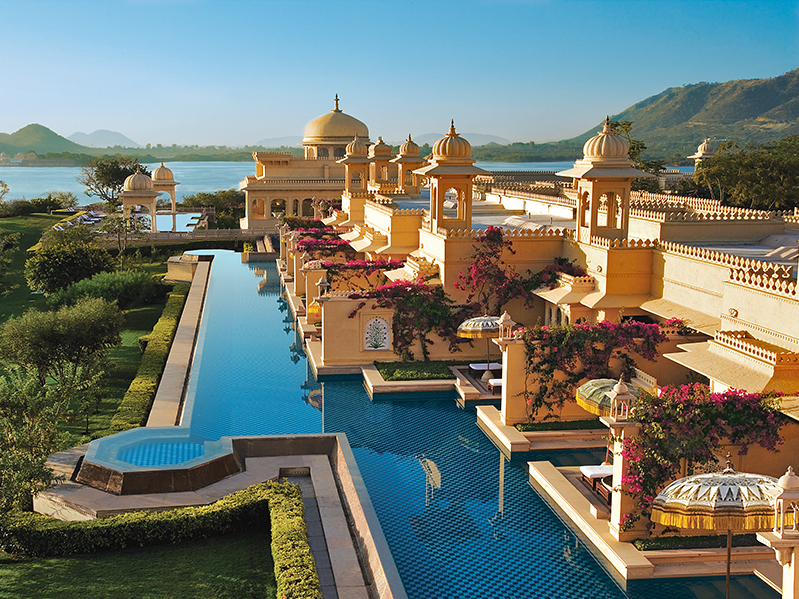Traumhaft und Luxus pur: das Hotel Oberoi Udaivilas in Udaipur