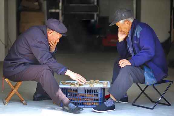 Noch nicht überall in China hat die Moderne Einzug gehalten