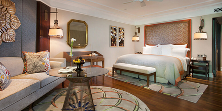Komfortable Jimbaran Deluxe-Zimmer im Bali Top Hotel Intercontinental Bali Resort