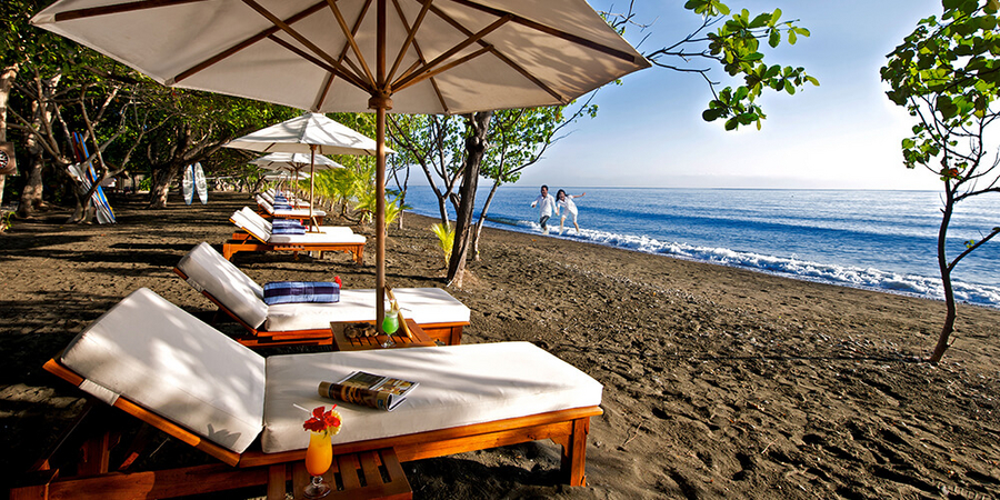 Ruhige Badeferien auf Bali im Nordwesten der Insel