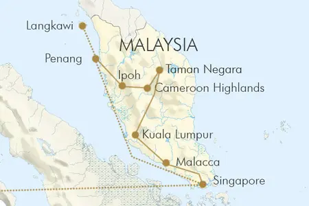 Rundreise Malaysia