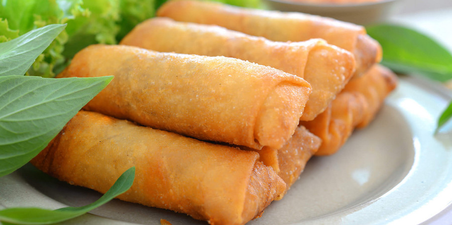 Beliebter Snack in der vietnamesischen Küche: Frühlingsrollen in allen Arten