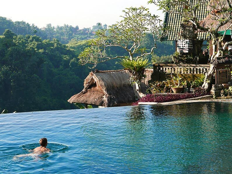 Unsere Bijou Hotels in Ubud bieten auch Villen mit eigenem Pool