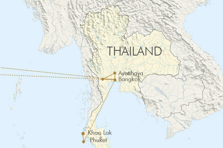 Rundreise im Herzen von Thailand