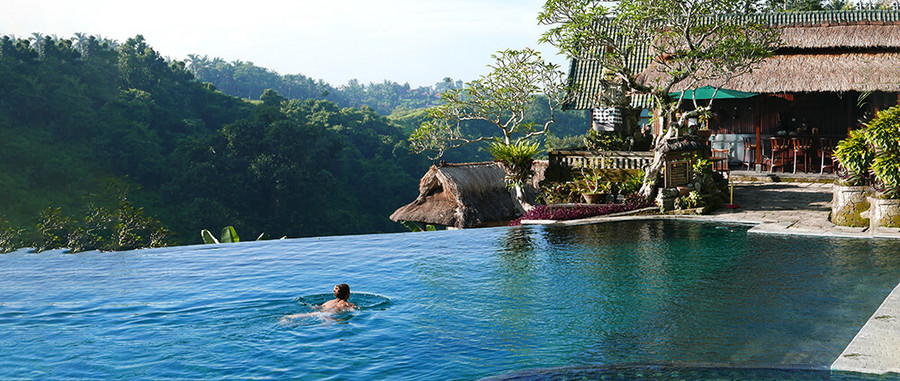 Erste Ferientage im Hotel Pita Maha in Ubud