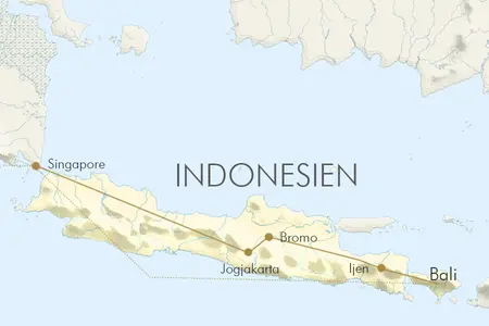 Java Rundreise Indonesien