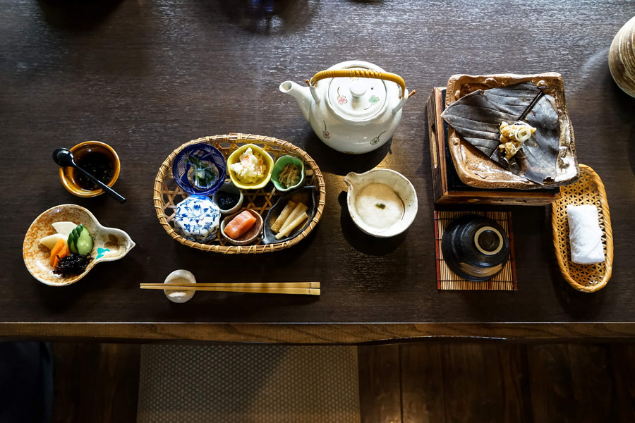 In den Ryokan in Japan wird traditionelle Kaiseki-Küche serviert