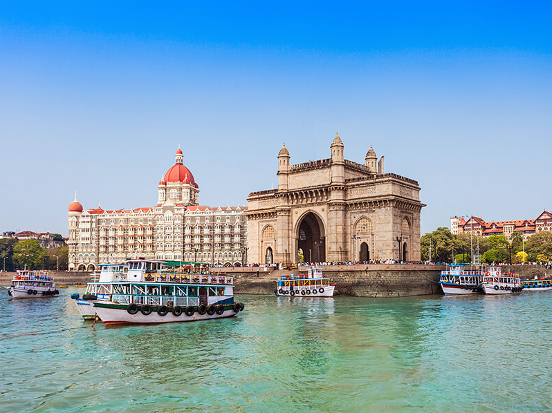 Sightseeing in Mumbai: Gateway of India und Bootstour zu Elefanta Island