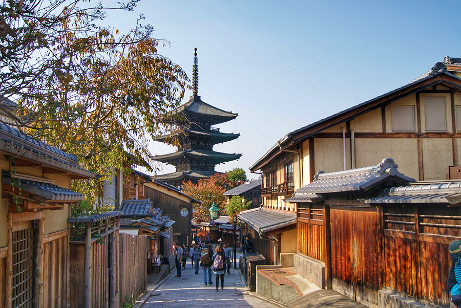 Historisches Kyoto, einer der Höhepunkte auf Japan Reisen